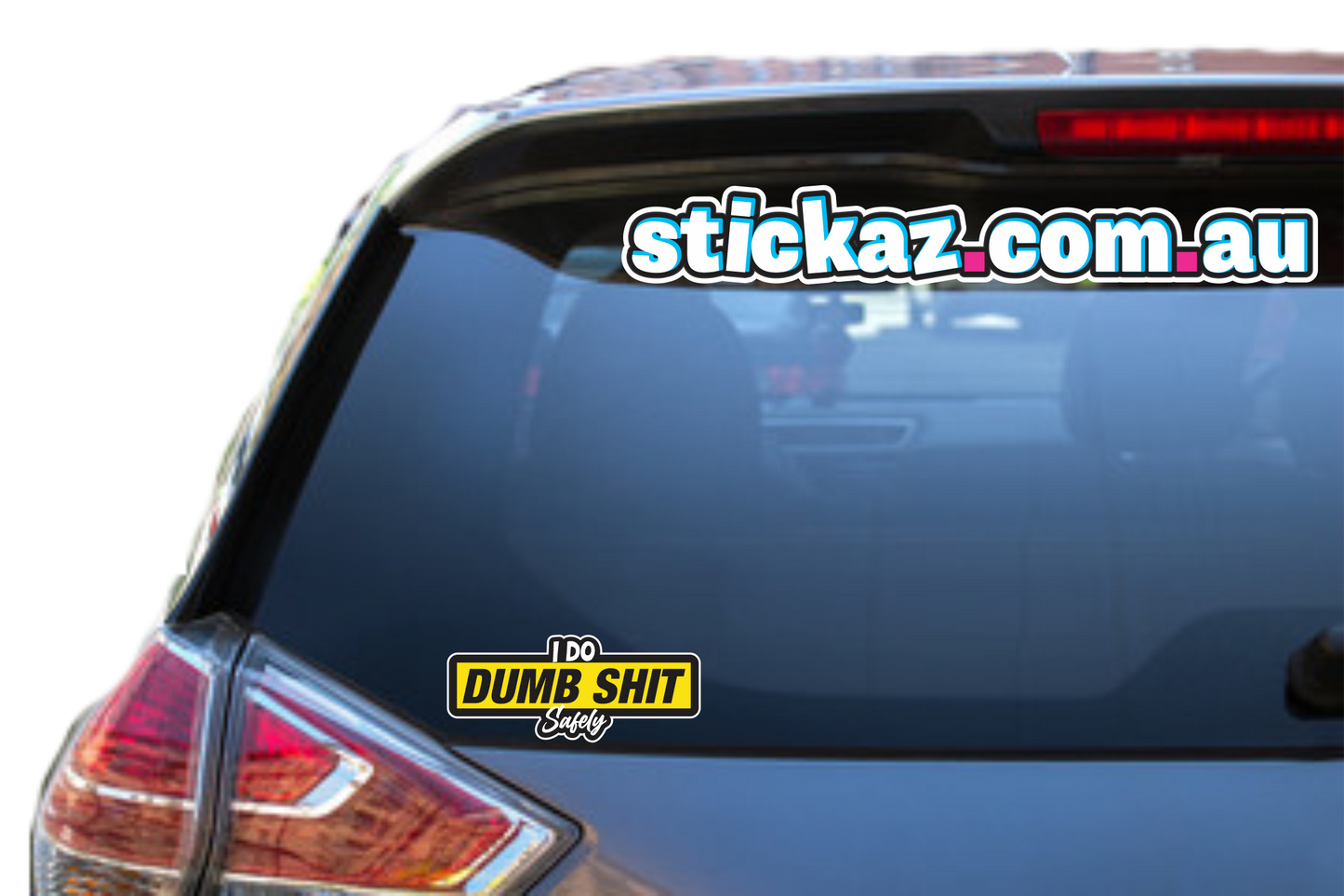 I DO DUMB SHIT SAFELY Vinyl Car Sticker Decal Cheap 4x4 WINDOW FUNNY JDM OFFROAD