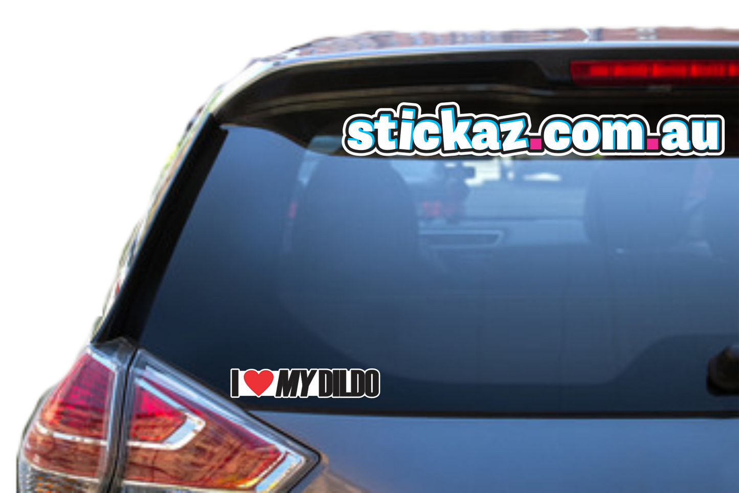 I LOVE MY TOY Sticker Decal Funny Vinyl Car Bumper WINDOW 4x4