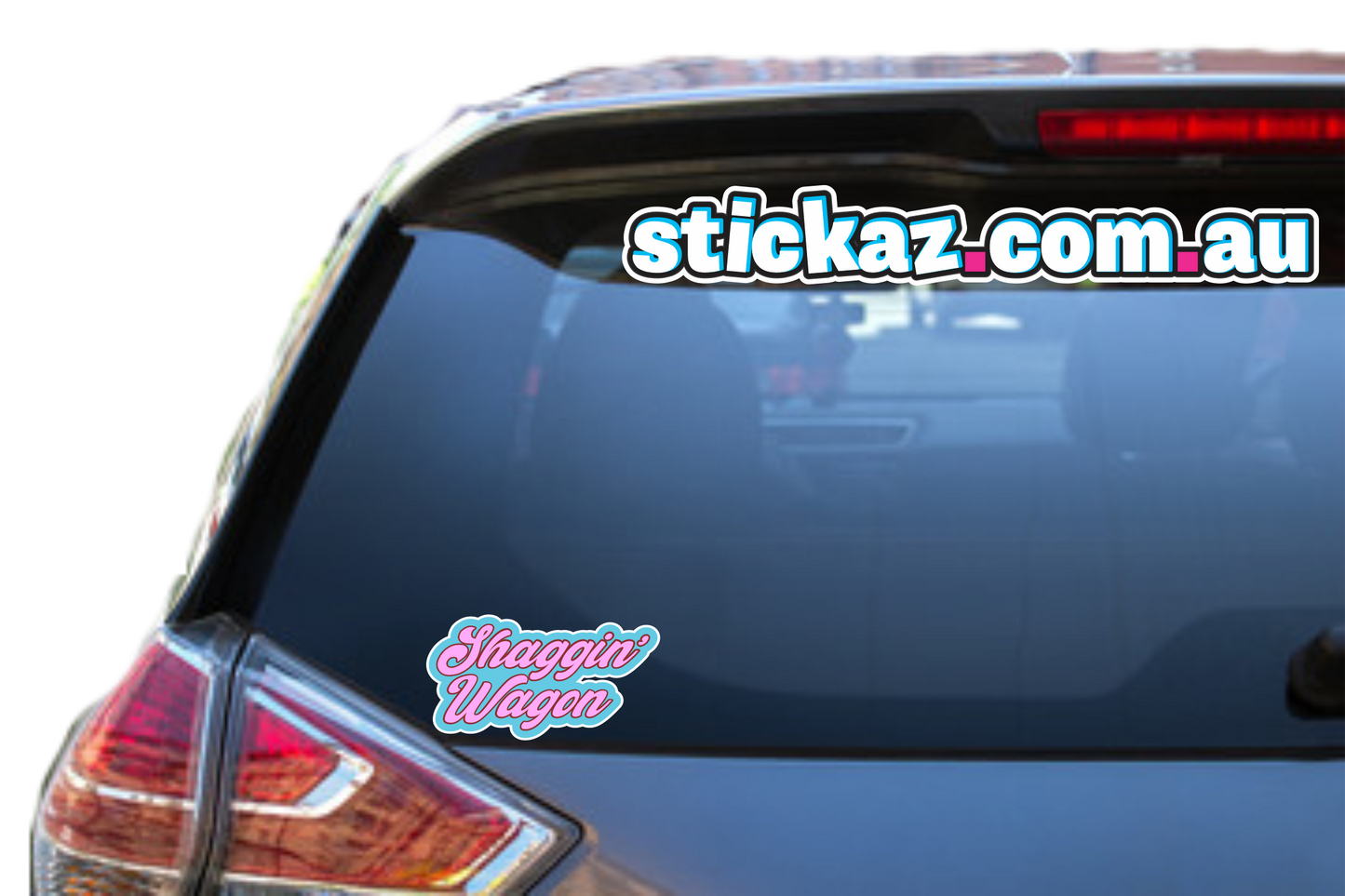 SHAGGIN Wagon Sticker Decal Funny Vinyl Car Bumper 4X4 UTE Offroad JDM WINDOW