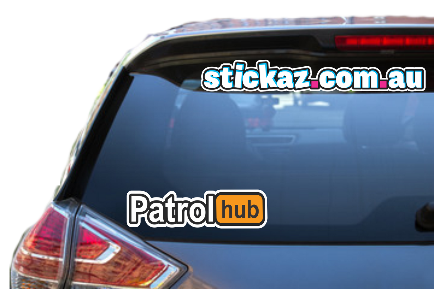 PATROLHUB Vinyl Car Sticker Decal Awesome Funny Aussie Nissan Bogan 4x4 200x55mm