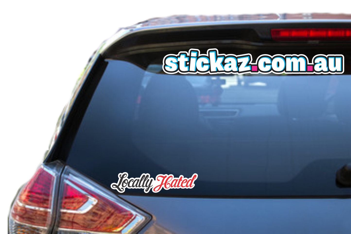 Locally Hated Sticker Funny Laptop Car Window Bumper 4x4 Ute JDM Decal 4wd