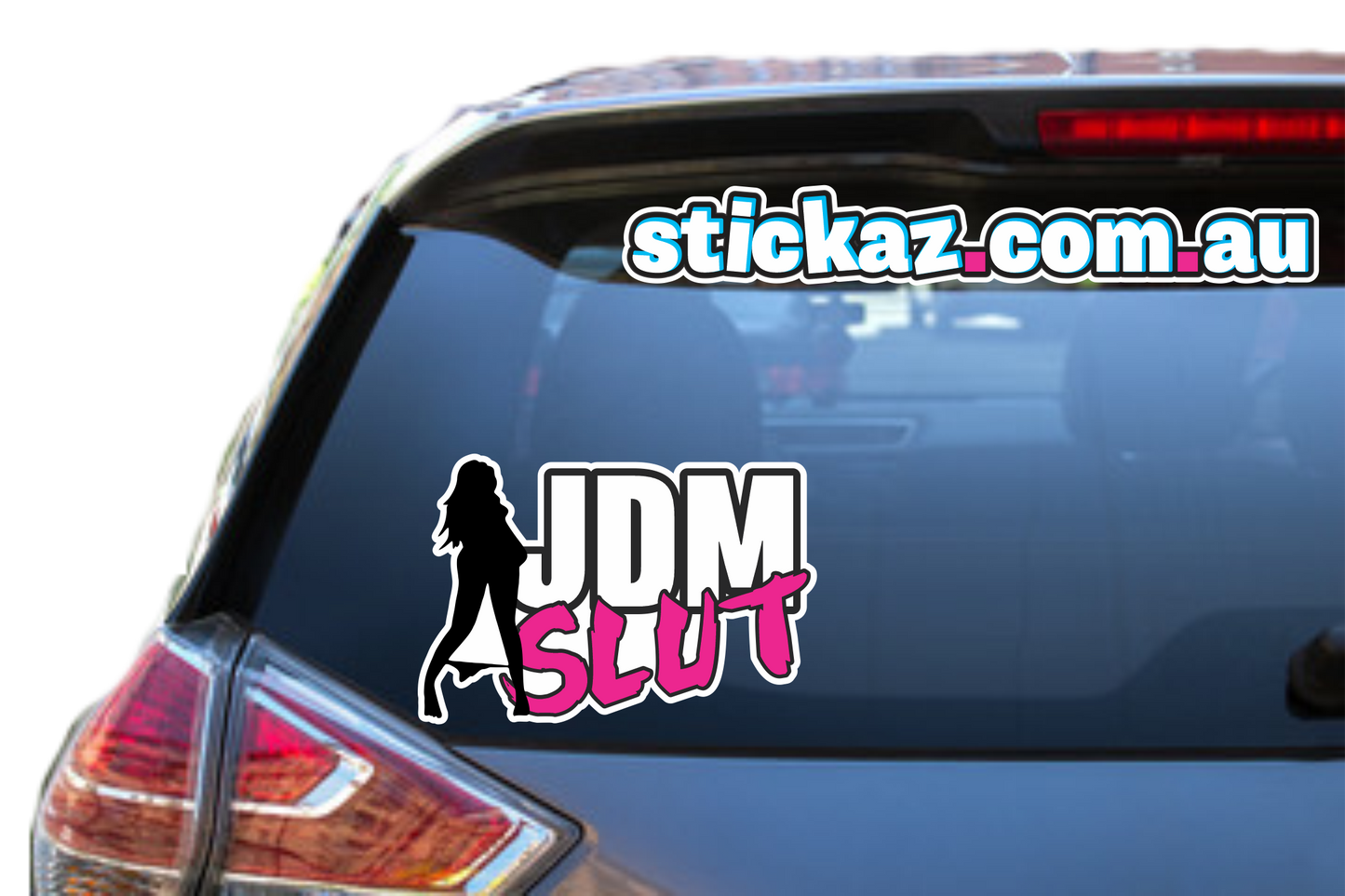 JDM Slut Sticker Funny Laptop Car Window Bumper 4x4 Decal ute 4wd