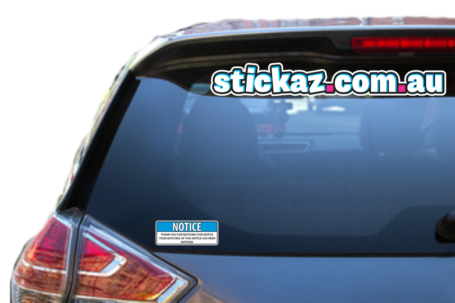 Thank you for Noticing Sticker Funny Laptop Car Bumper 4x4 Ute JDM Decal WINDOW