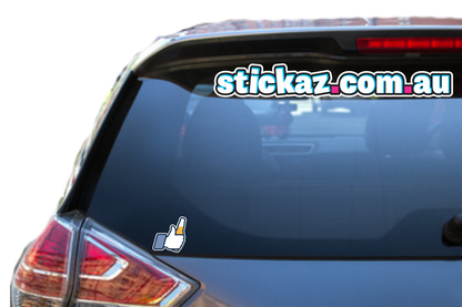 THUMBS UP BEER Sticker facebook like stubby bottle fridge bns window decal JDM