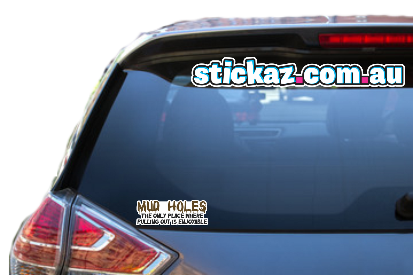 Mud Holes Sticker Decal Car Window Funny Mud Slut JDM 4x4 Offroad Ute Country