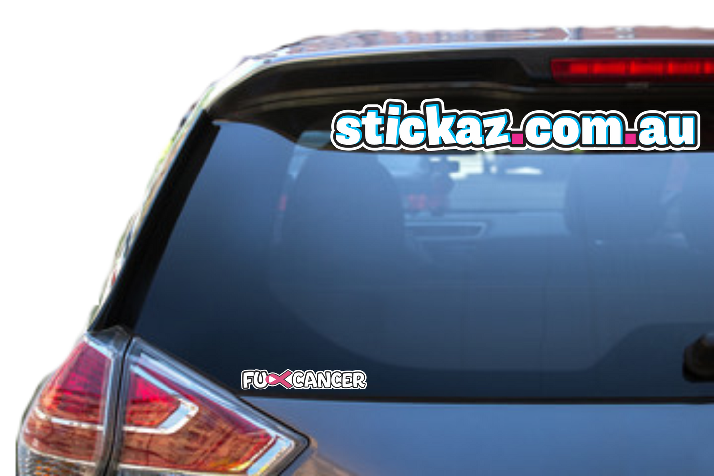 Fck Cancer Sticker F#ck Ribbon Decal Awareness Survivor Breast Hope Car Laptop