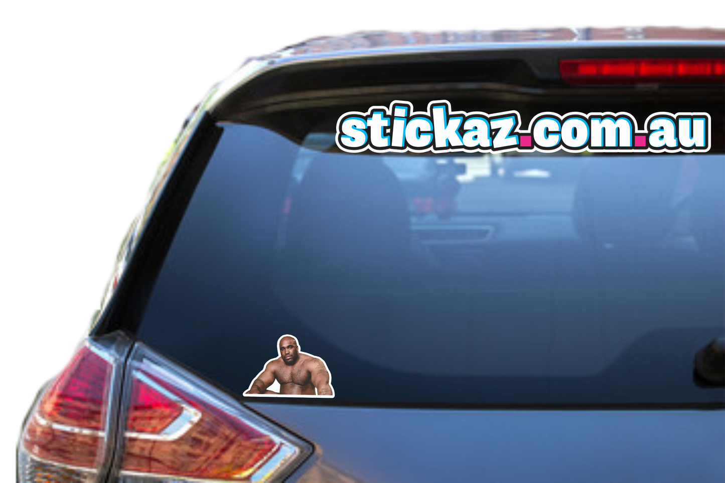 BIG BARRY Vinyl Car Sticker Decal Cheap Cool Funny Meme BBC Adult Humour Joke