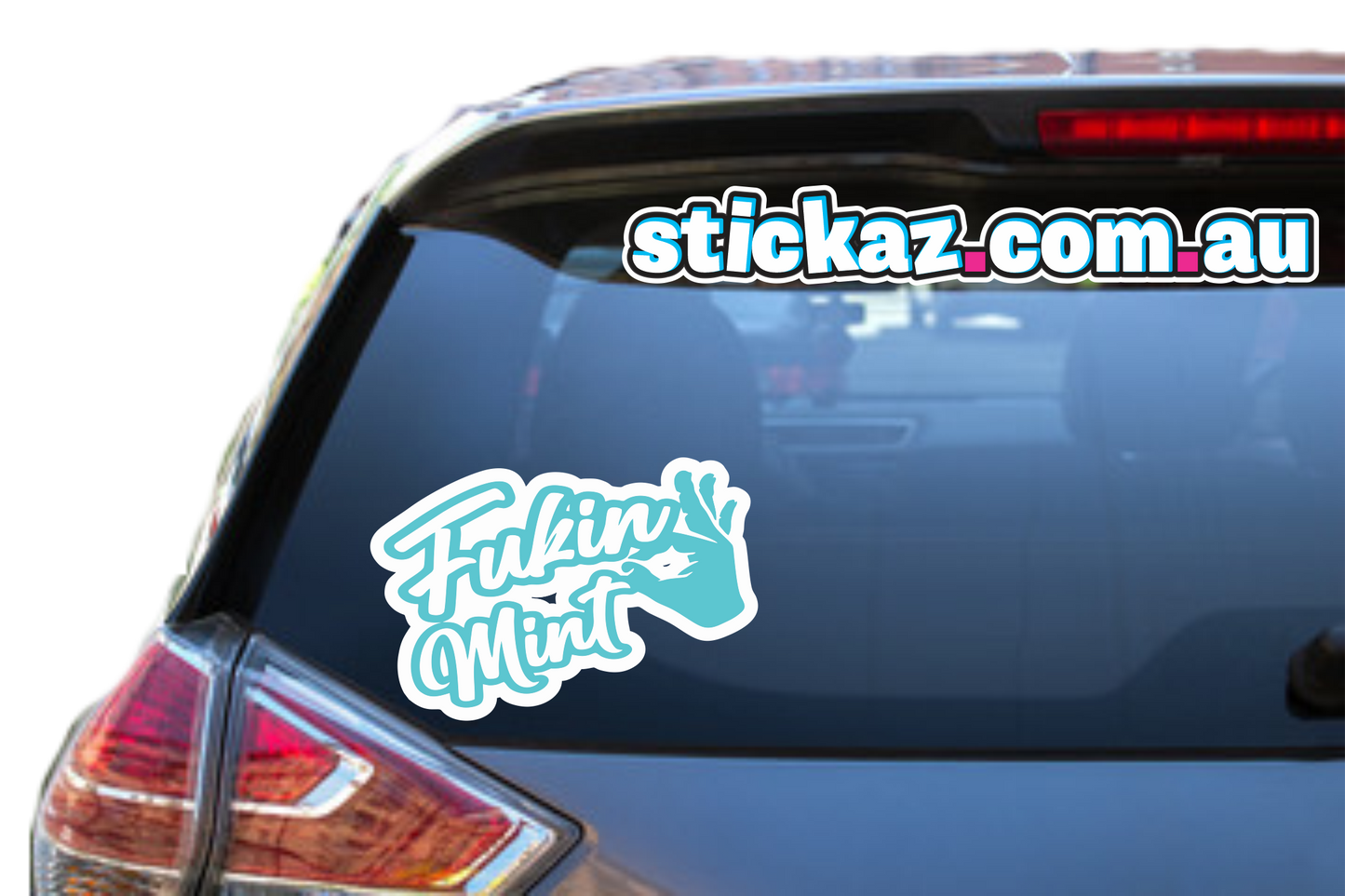 F#ckin Mint Sticker Funny Bike Hoon Drift Fkn Ute 4x4 Car Window Decal 4WD