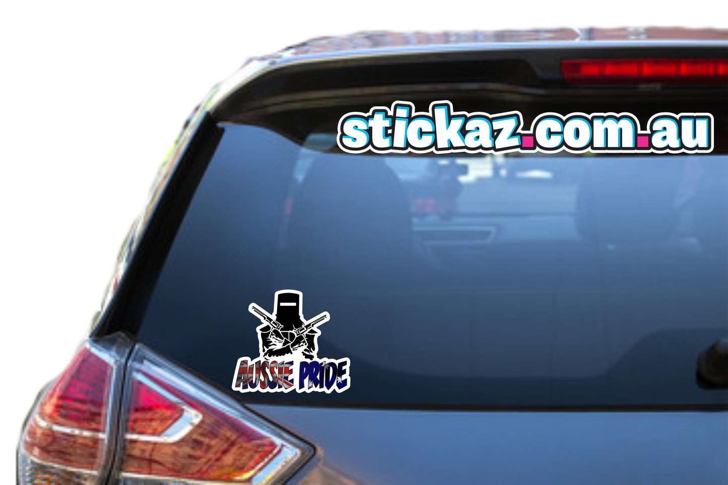 Aussie Pride Sticker Car Decal Australia Ned Kelly Southern Cross Country Ute