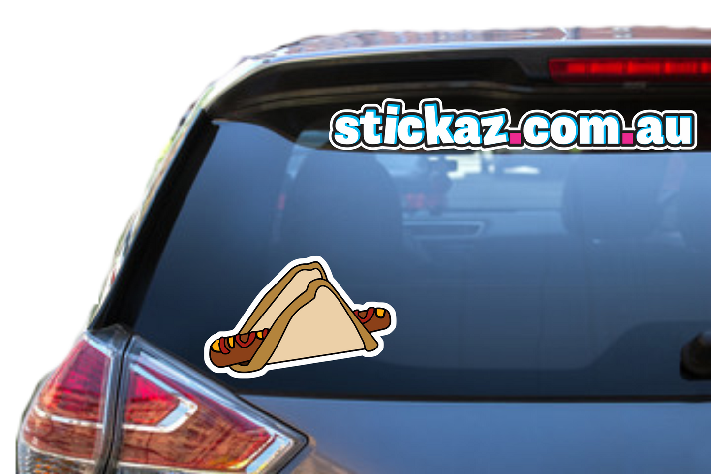 Bunnings Snag Sticker Funny Laptop Car Window Bumper 4x4 Ute Decal Offraod