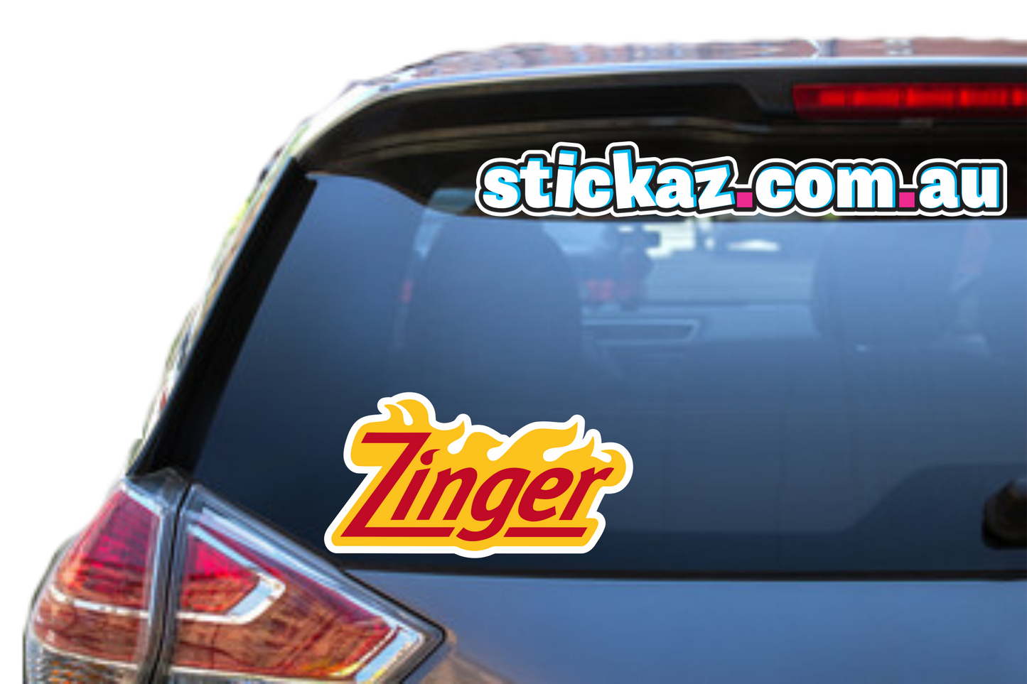 Zinger Sticker Funny Laptop Car Window Bumper 4x4 Decal KFC Aussie