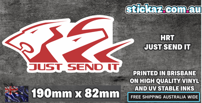 JUST SEND IT Car 4x4 Vinyl Decal Sticker Funny Holden JDM car window ute