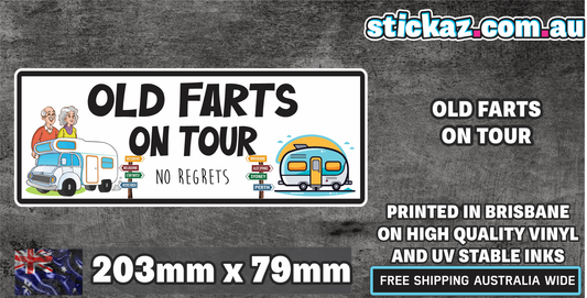 Old Farts On Tour No Regrets Campervan Camper Travel OLD AUSSIE OUTBACK 4x4 CAMP